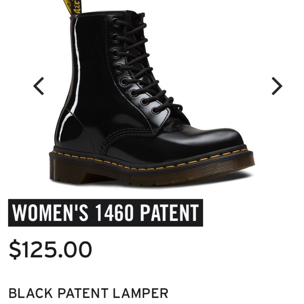 Dr. Martens 1460 Black Patent Lamper